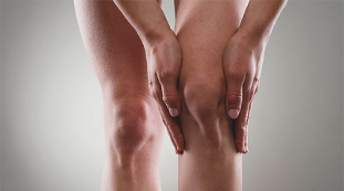 die wichtigsten Manifestationen der Arthrose des Kniegelenks. 
